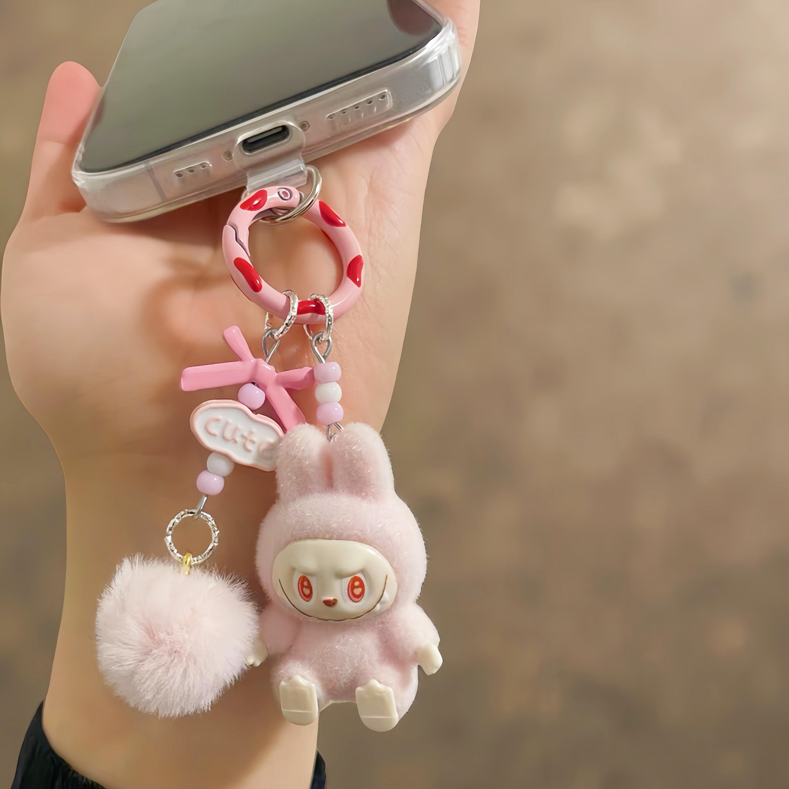 keychains/bag charms/handmade beaded keychain/bag soy milk/car key earphones hand bag accessories/cute toys/bag charm/phone strap/phone lanyard