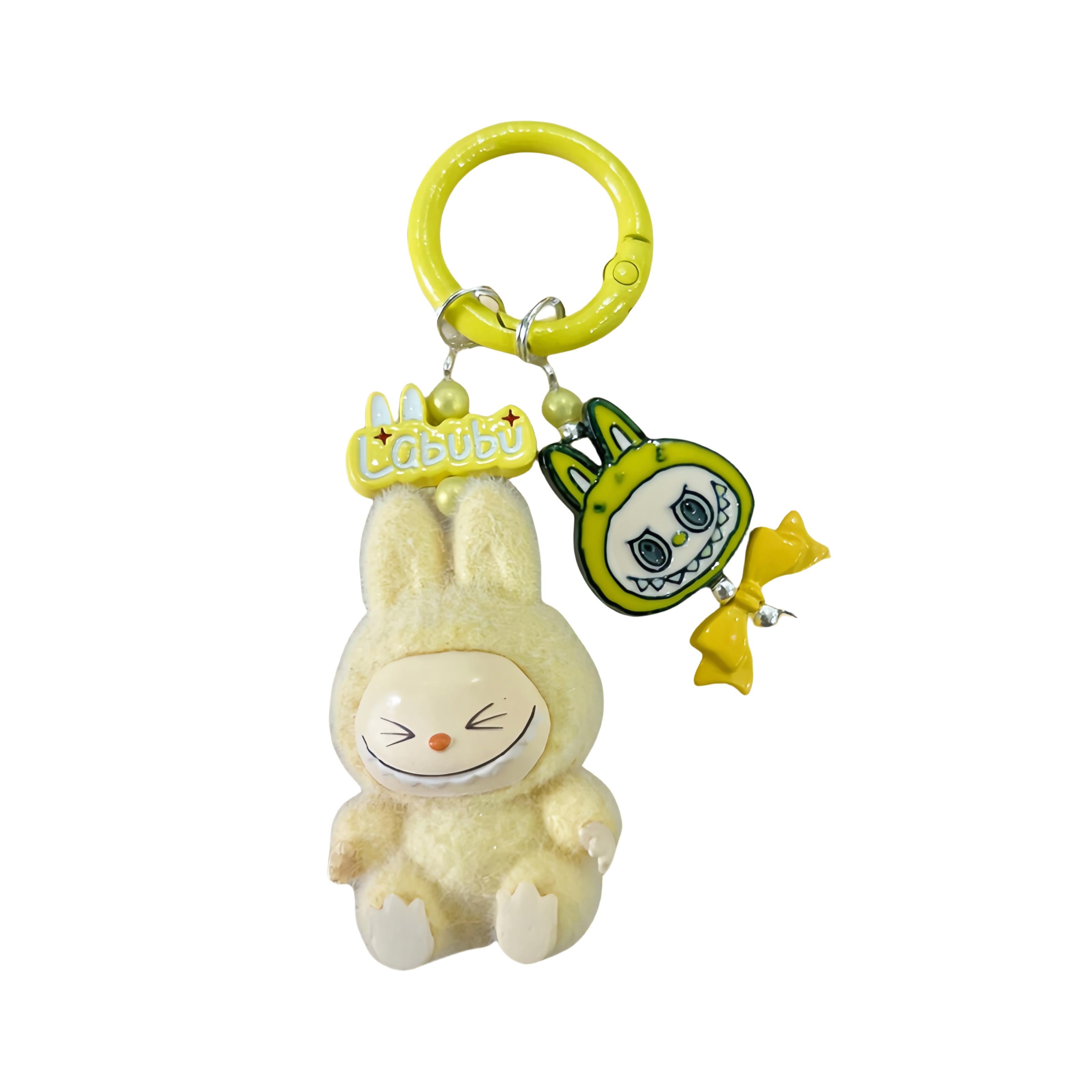 Fashion key rings cute keychain for Hand bag car backpark teddy kawaii accessories gift beaded keychains phone trap toys clips handmade lanyard