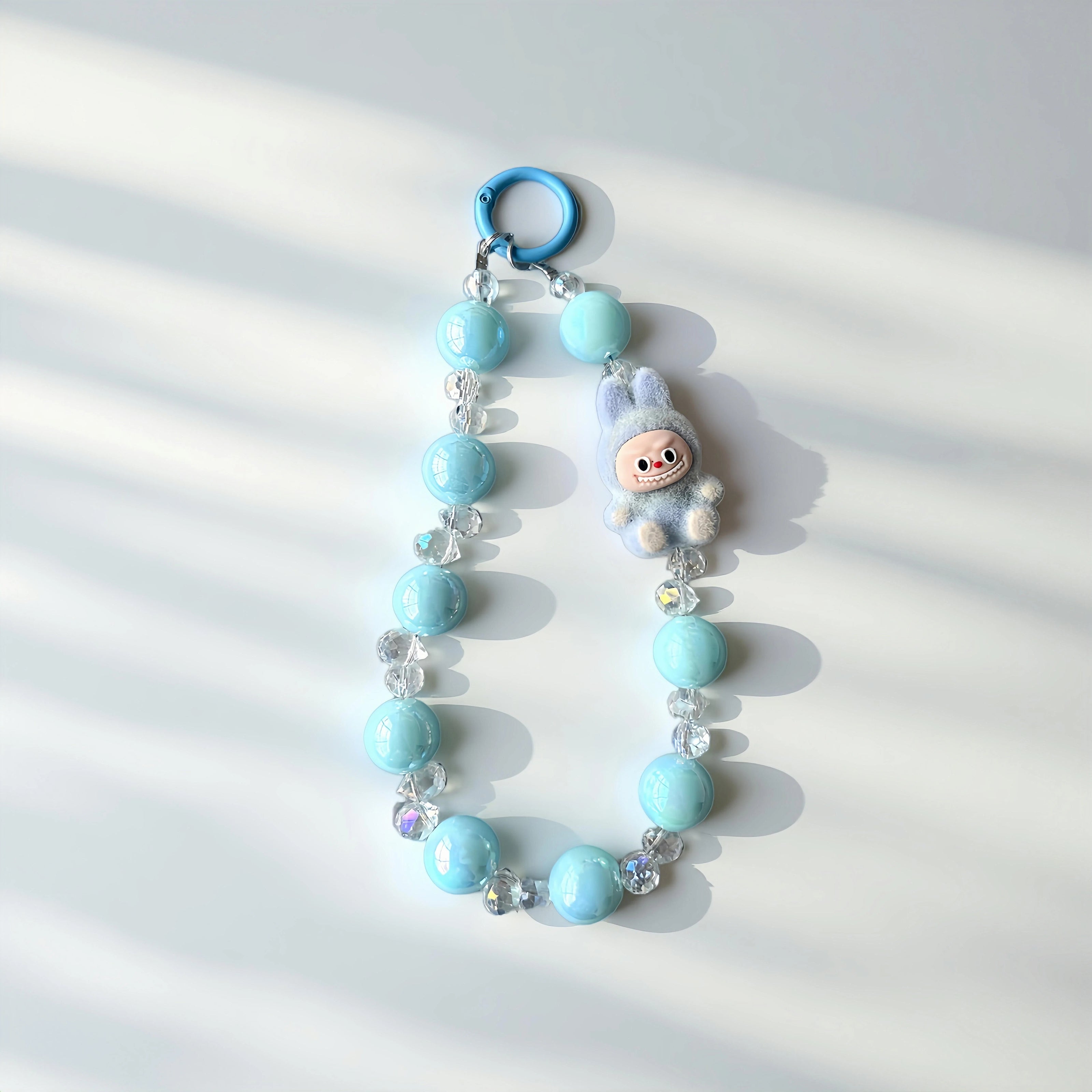 cute keychain bag ram/beaded keychains/phone chain/fashion accesory/cute toys/key charm/bag accessories bag lanyard