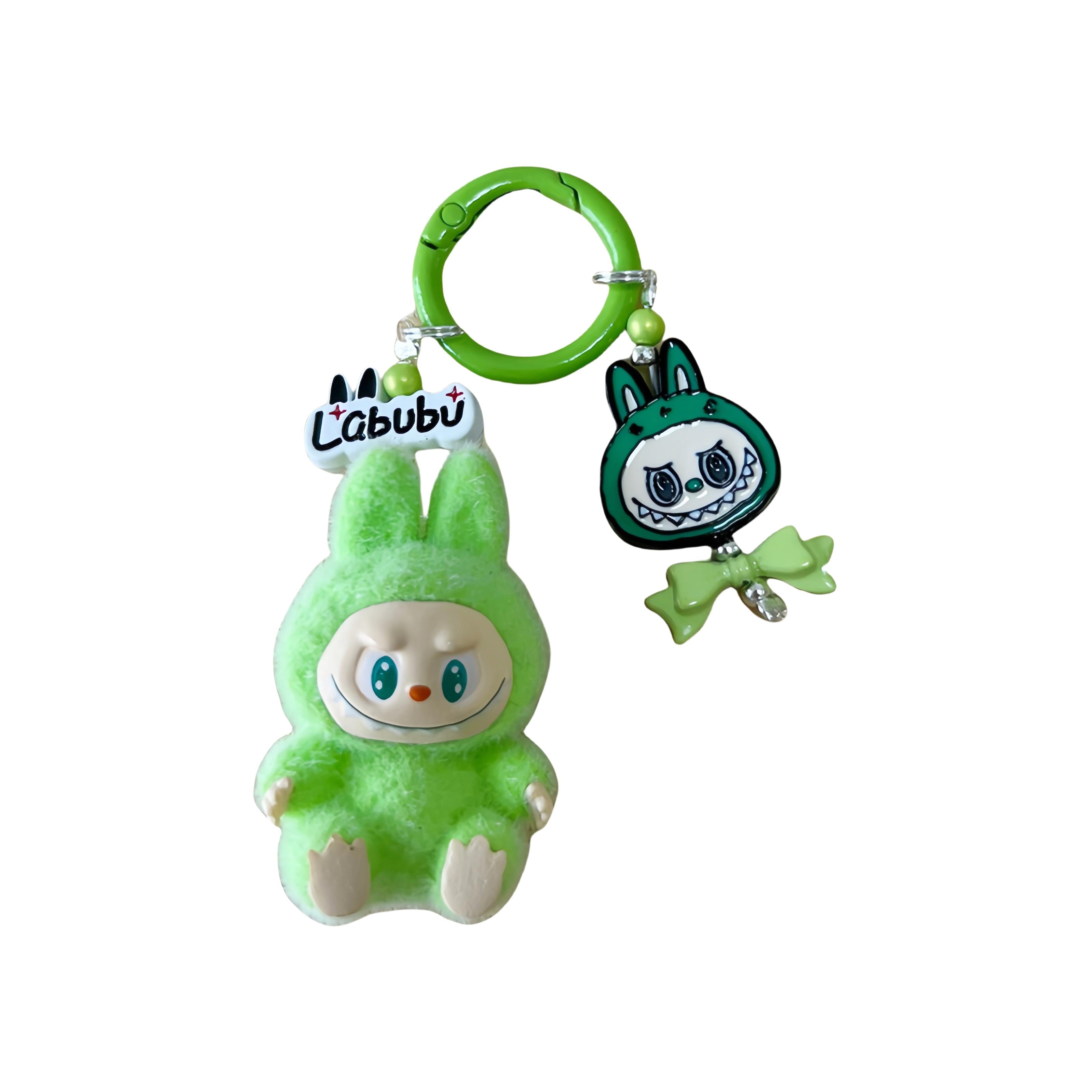 Fashion key rings cute keychain for Hand bag car backpark teddy kawaii accessories gift beaded keychains phone trap toys clips handmade lanyard