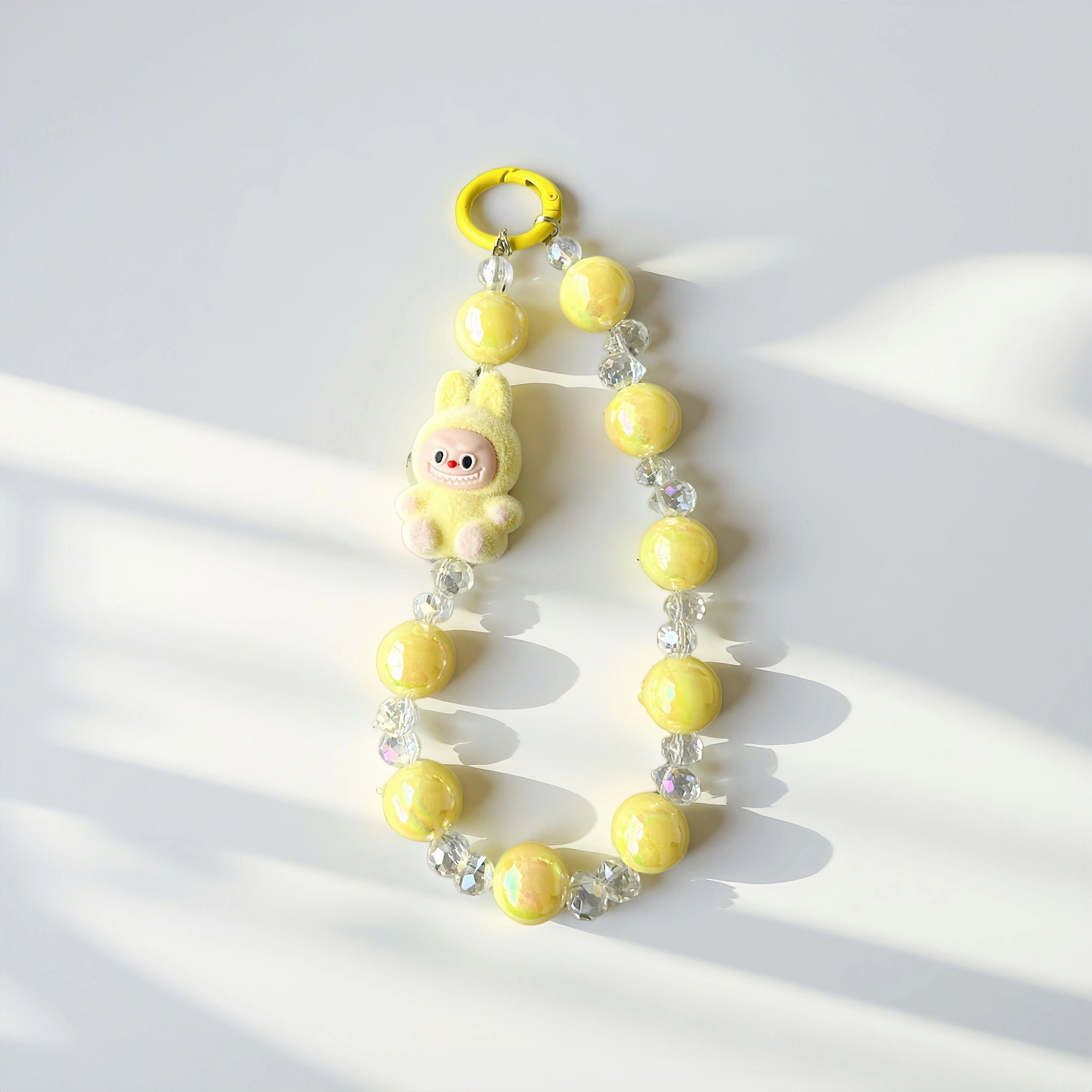 cute keychain bag ram/beaded keychains/phone chain/fashion accesory/cute toys/key charm/bag accessories bag lanyard